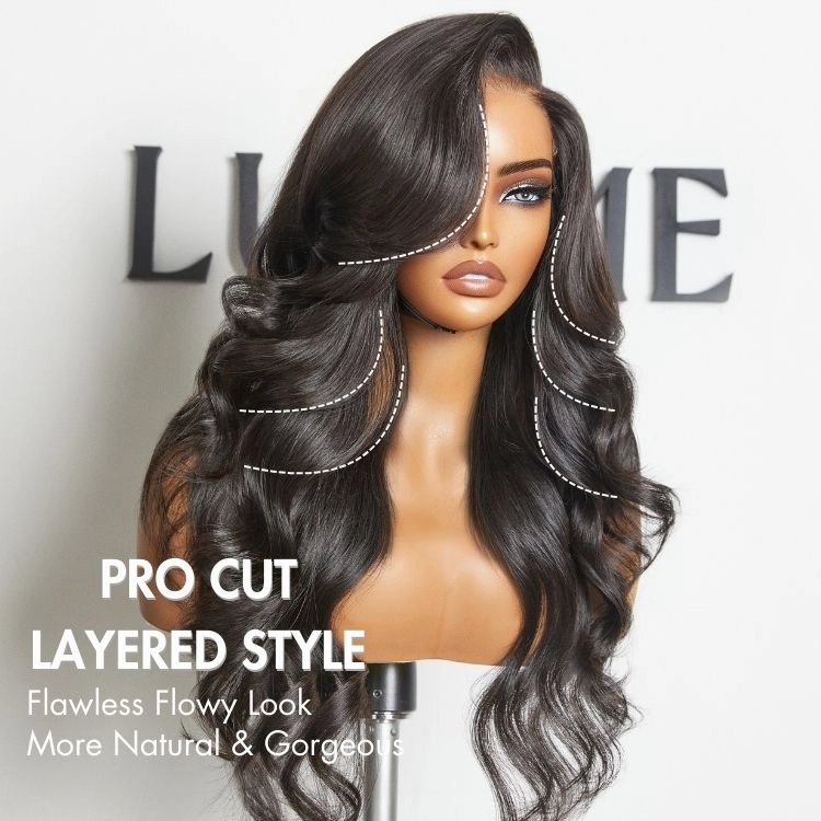 Weekly Special | Luvme Hair PartingMax Glueless Wig Gorgeous Layered Cut Loose Body Wave 7x6 Closure HD Lace Wig Pre-Cut Lace