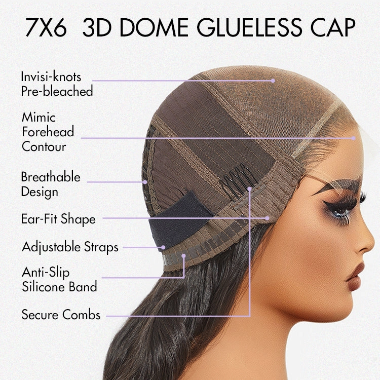 Weekly Special | Luvme Hair PartingMax Glueless Wig Gorgeous Layered Cut Loose Body Wave 7x6 Closure HD Lace Wig Pre-Cut Lace