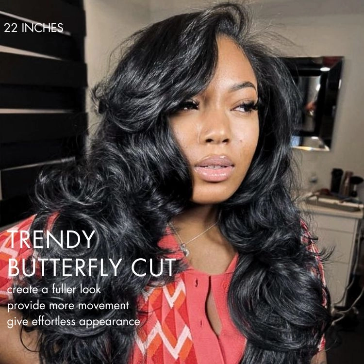 Weekly Special | Luvme Hair PartingMax Glueless Wig Gorgeous Layered Cut Loose Body Wave 7x6 Closure HD Lace Wig Pre-Cut Lace