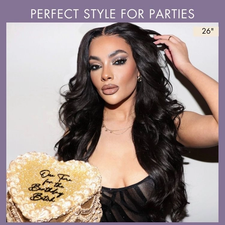 Weekly Special | Luvme Hair PartingMax Glueless Wig Gorgeous Layered Cut Loose Body Wave 7x6 Closure HD Lace Wig Pre-Cut Lace