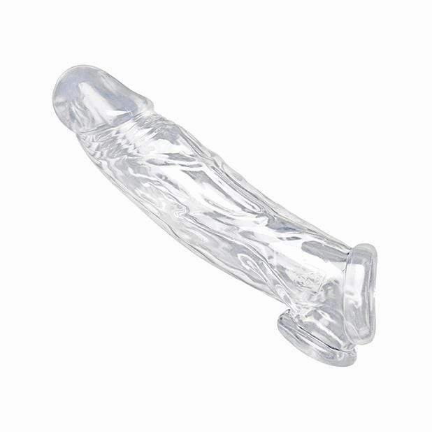 XR - Size Matters Realistic Penis Enhancer and Ball Stretcher (Clear)